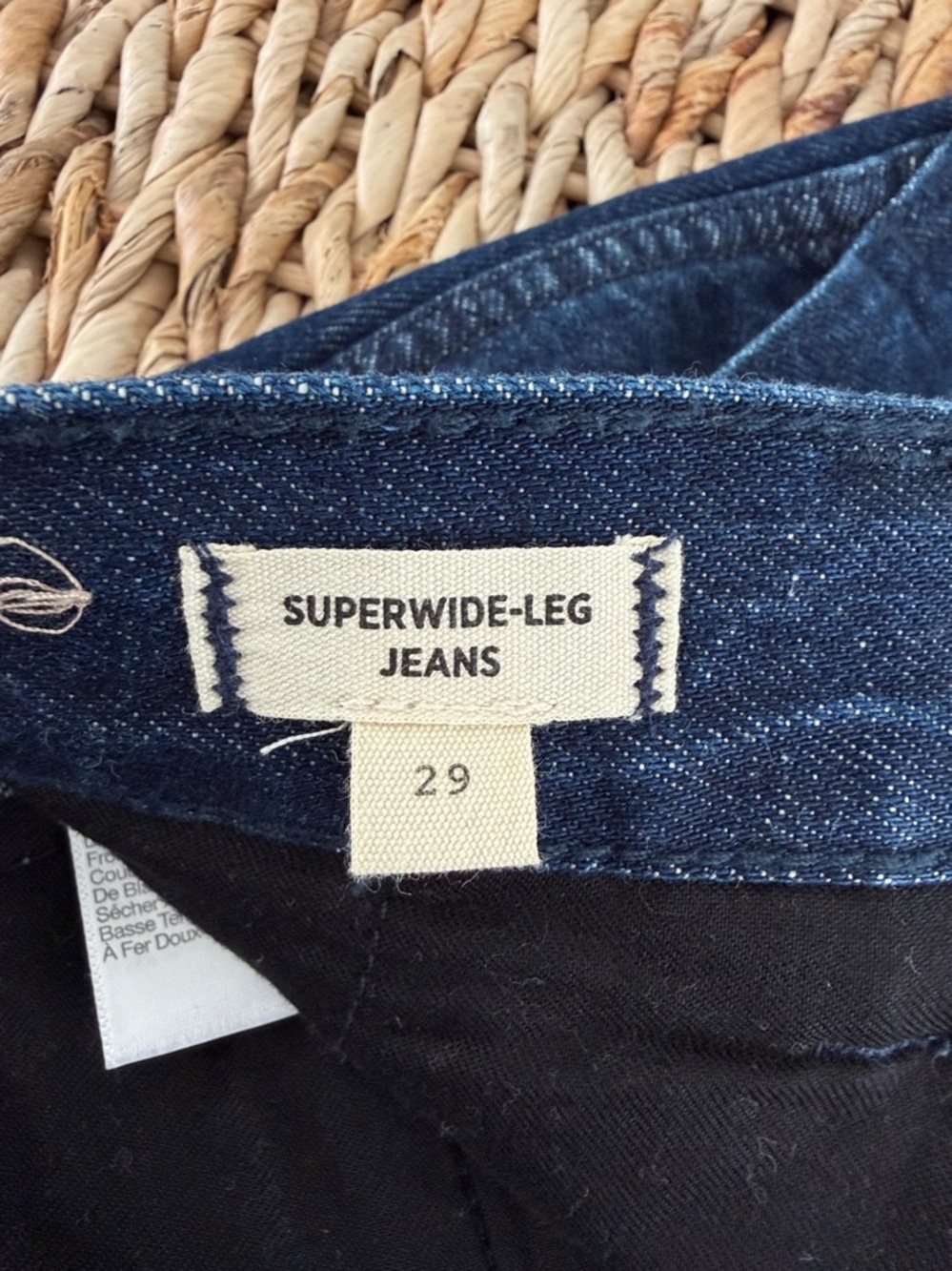 Madewell Superwide Leg Seamed Jean - Picture 12 of 15